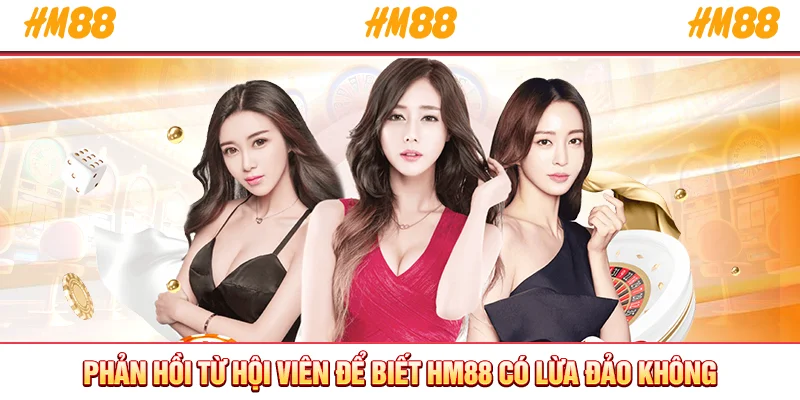 Phản hồi từ hội viên để biết HM88 có lừa đảo không